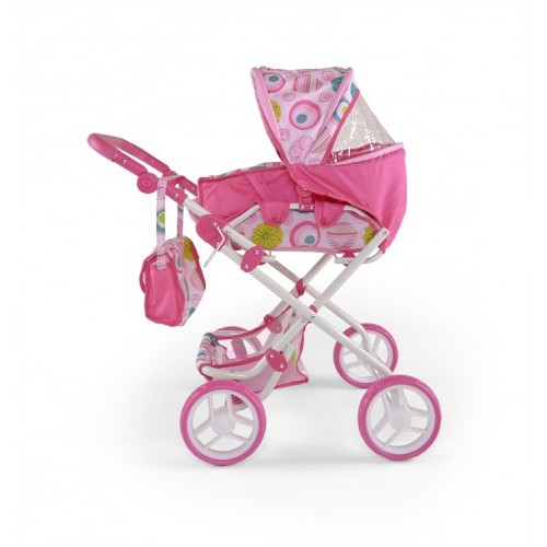 Коляска для кукол Milly Mally Paulina (pink) 